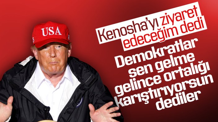 ABD'de Demokratlar, Trump'ın Kenosha ziyaretine tepki gösterdi