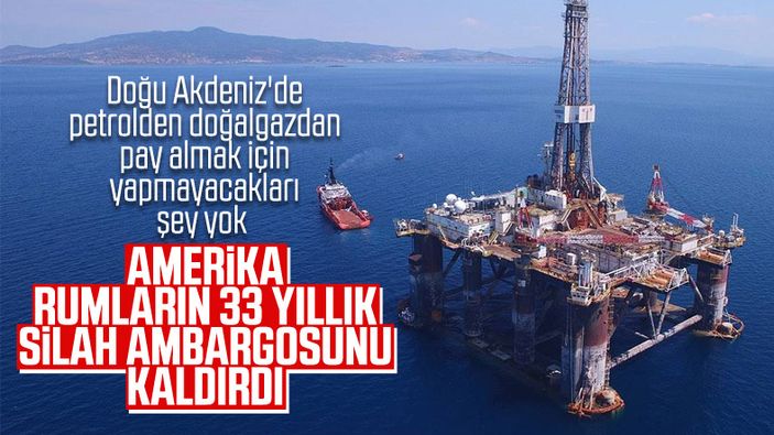 ABD, Güney Kıbrıs'a 33 yıldır uyguladığı silah ambargosunu kaldırdı
