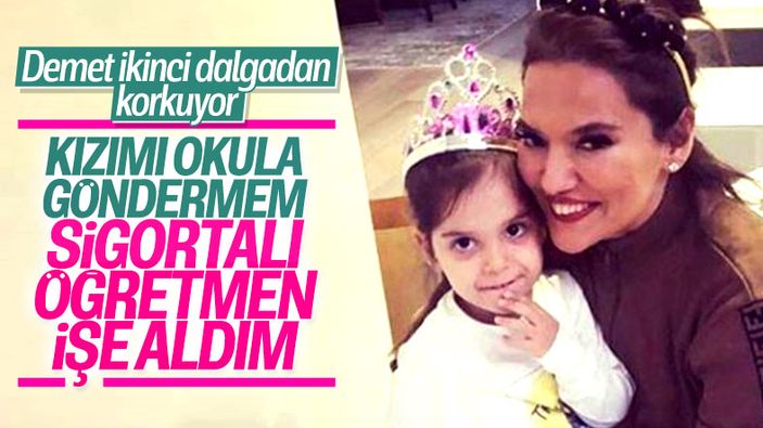 Demet Akalın, kızı Hira için özel öğretmen tuttu