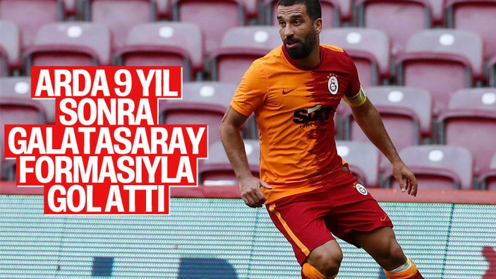 Arda Turan, Galatasaray'a golle döndü