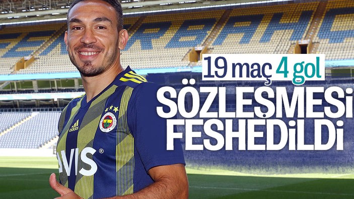Fenerbahçe'de Mevlüt Erdinç'in sözleşmesi feshedildi