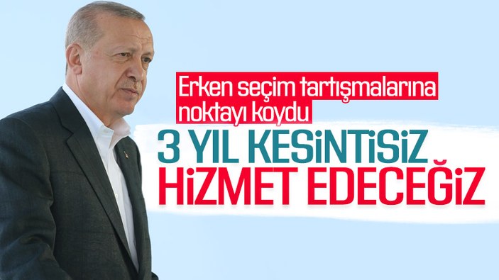 Cumhurbaşkanı Erdoğan, Ankara-Niğde Otoyolu'nu açtı