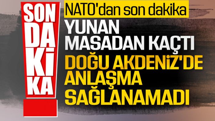 Stoltenberg: Türkiye - Yunanistan görüşmeleri başladı
