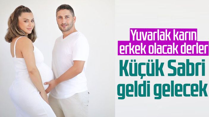 Yağmur Sarıoğlu'nun doğumuna sayılı günler kaldı