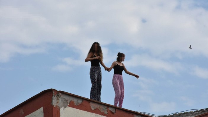 Samsun'da kavga eden kızlar intihara kalkıştı