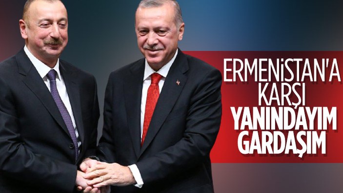Cumhurbaşkanı Erdoğan, Aliyev'le görüştü
