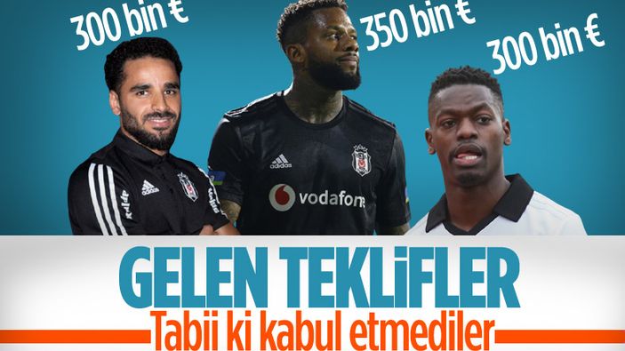 Lens, Douglas ve Mirin gelen teklifleri reddettiler