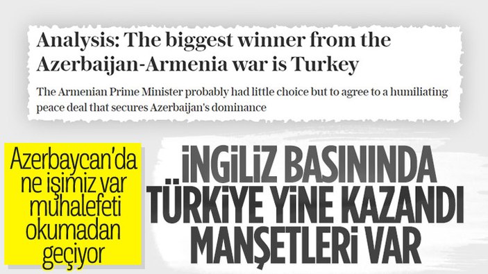 İngiliz basını: Dağlık Karabağ'ın kazananı Türkiye