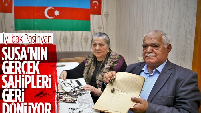 Şuşalılar, 28 yıl sonra tapularını sandıklardan çıkardı