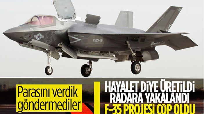 F-35'lerde seri üretim askıya alındı