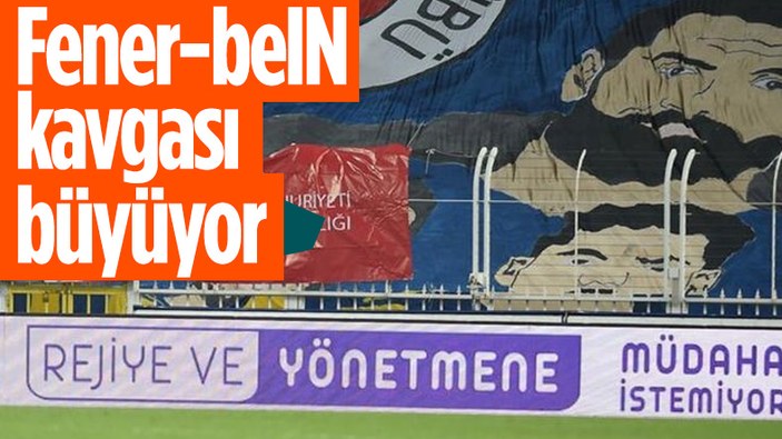 Fenerbahçe'den beIN Sports'a reklam panolu tepki