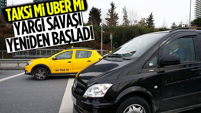 Taksicilerden Uber kararına itiraz