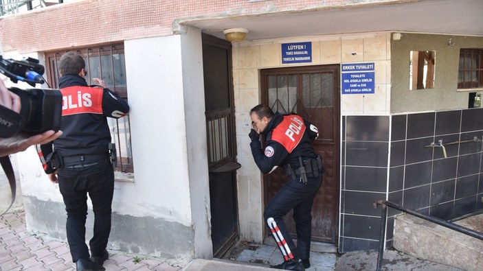Antalya'da cinayet şüphelisi cami tuvaletinde yakalandı