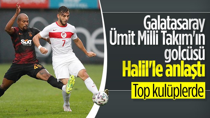 Galatasaray, Halil Dervişoğlu'yla el sıkıştı
