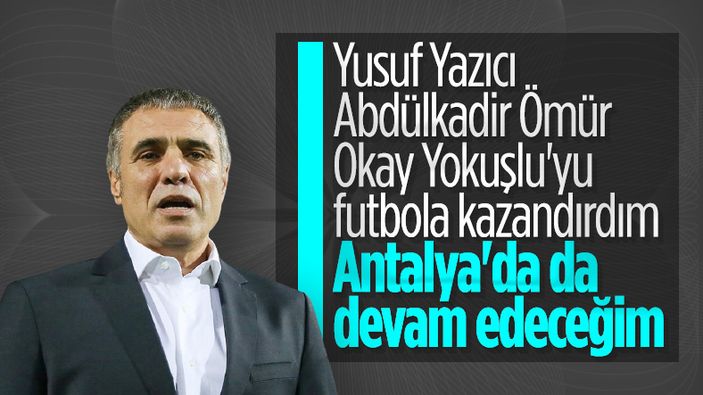 Ersun Yanal: İz bırakmak istiyorum