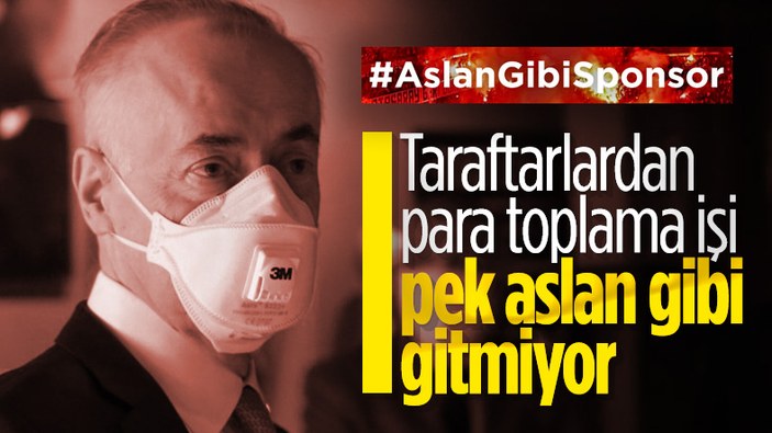 Galatasaray'da bağış kampanyası sönük geçiyor