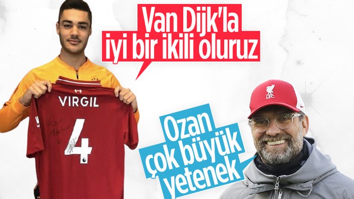 Ozan Kabak: Van Dijk ile iyi bir ikili oluruz