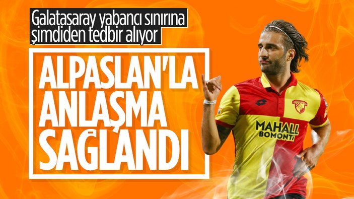 Galatasaray, Alpaslan Öztürk ile el sıkıştı