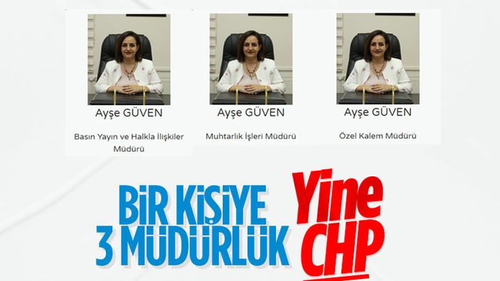 CHP'li Merkezefendi Belediyesi'nde bir kişiye 3 müdürlük verildi