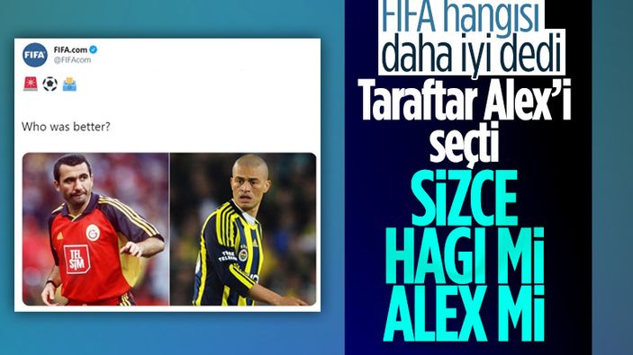 FIFA'nın oylamasını Alex kazandı