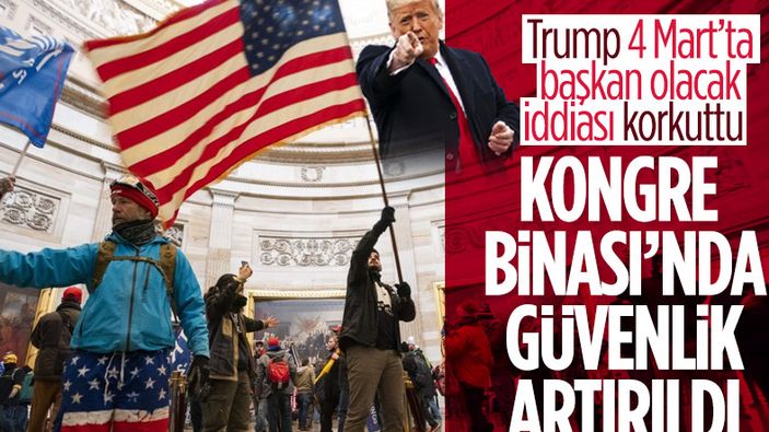 ABD’de Kongre binasında güvenlik önlemleri yeniden artırıldı