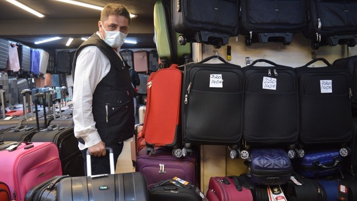 Çanta ve valiz satıcıları turizm hareketlenince nefes aldı