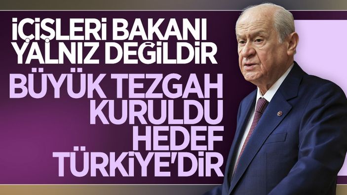 Devlet Bahçeli: Herkesi uyarıyorum, hedef Türkiye'dir