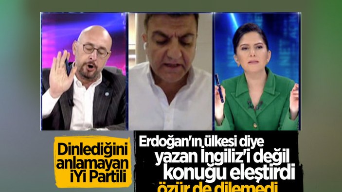 Habertürk'te 'Erdoğan'ın ülkesi' tartışması