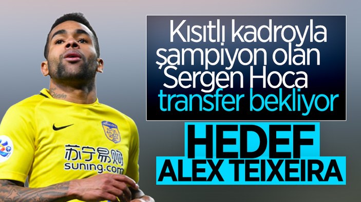 Beşiktaş'ın hedefindeki isim Alex Teixeira