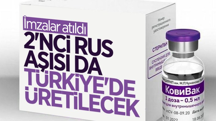 Turk İlaç, Rus koronavirüs aşısı CoviVac'ın üretimi için anlaşma yaptı