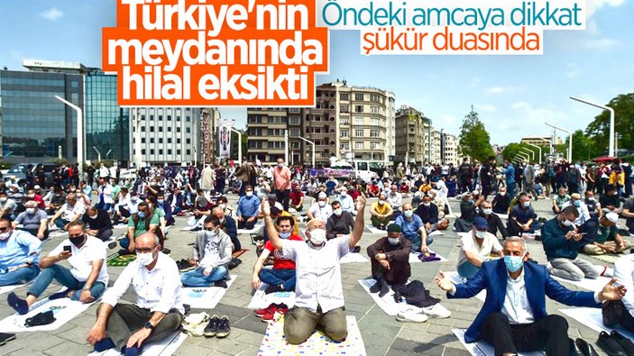 Taksim Camii'nde açılış öncesi görüntüler