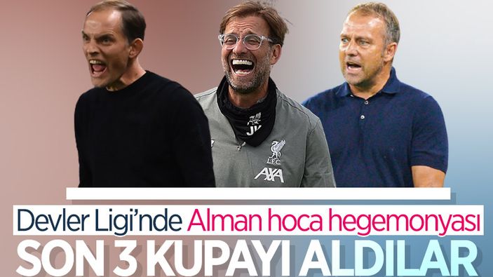 Şampiyonlar Ligi'nde son 3 kupayı Alman hocalar kazandı