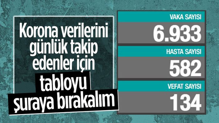 30 Mayıs Türkiye'nin koronavirüs tablosu