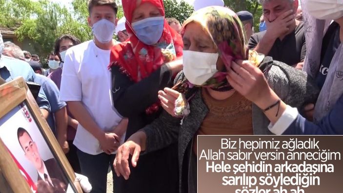 Şehit Samet Şeker’e veda