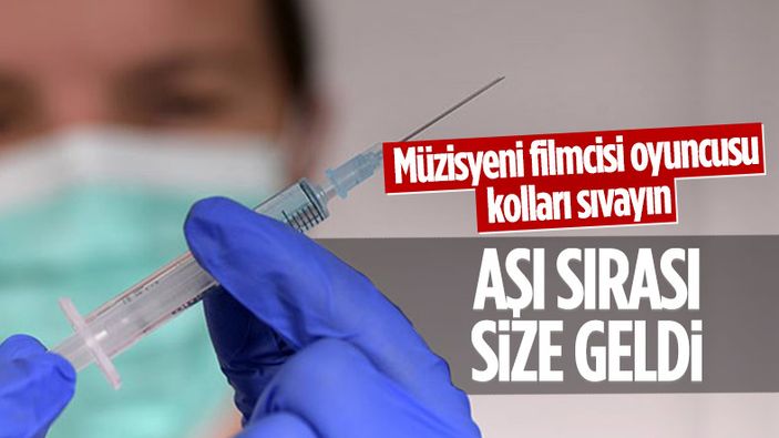Müzisyen, film ve dizi prodüksiyon ekiplerinin aşılanmasına başlanıyor