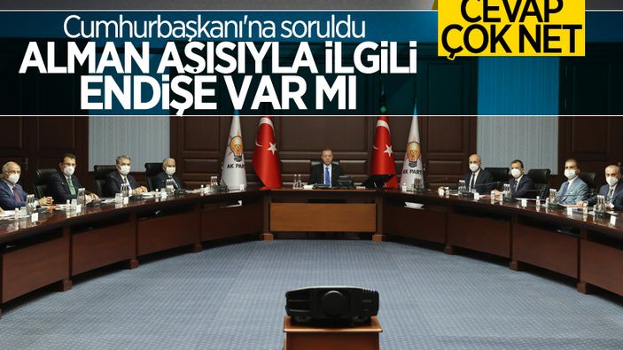 Cumhurbaşkanı Erdoğan'dan BioNTech önerisi
