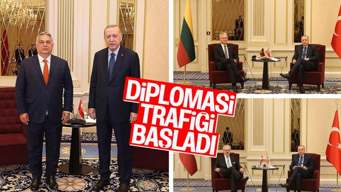 Cumhurbaşkanı Erdoğan Brüksel'de