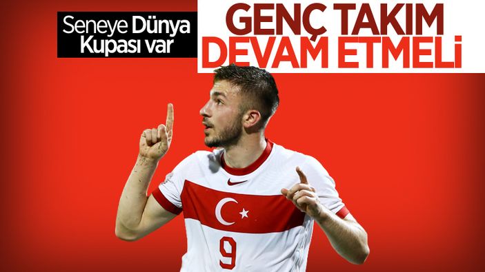 Halil Dervişoğlu: Genç takım devam etmeli