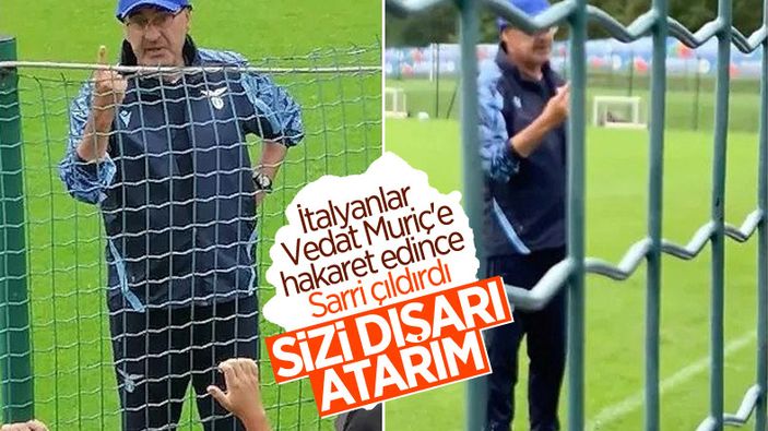 Sarri, Vedat Muriç'e tepki gösteren taraftarı uyardı