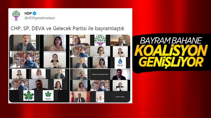 HDP'nin bayramlaştığı partiler