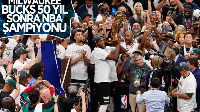 Milwaukee Bucks, NBA şampiyonu oldu