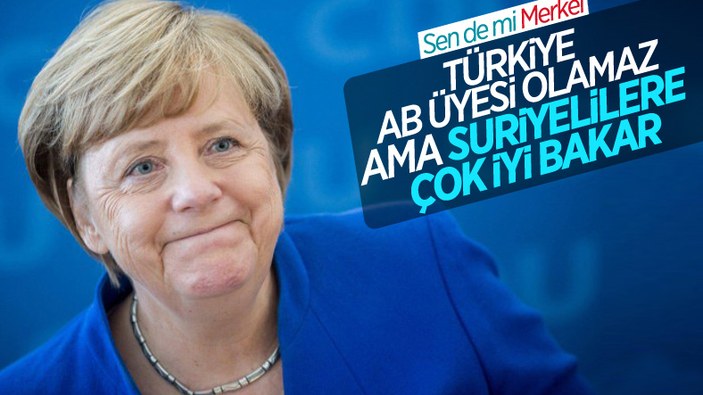 Angela Merkel: Türkiye'nin AB üyesi olacağını düşünmüyorum