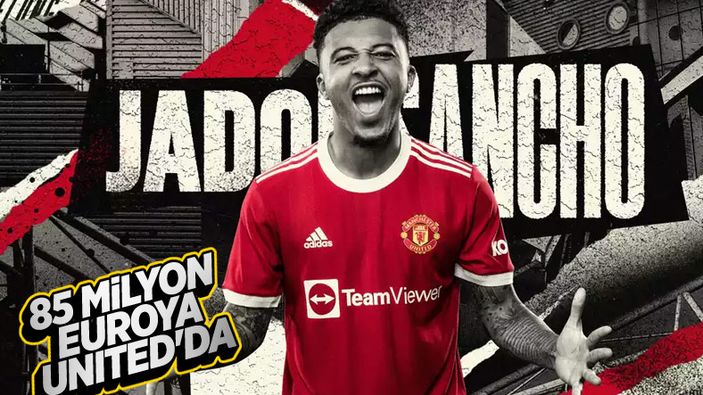 Jadon Sancho Manchester United'da