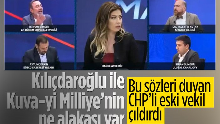 Berhan Şimşek ile Taceddin Kutay arasında Kılıçdaroğlu ve Kuva-yi Milliye tartışması