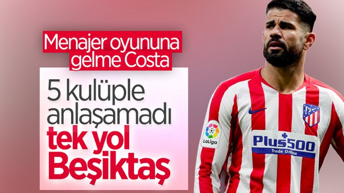 Diego Costa için en yüksek teklifi veren Beşiktaş