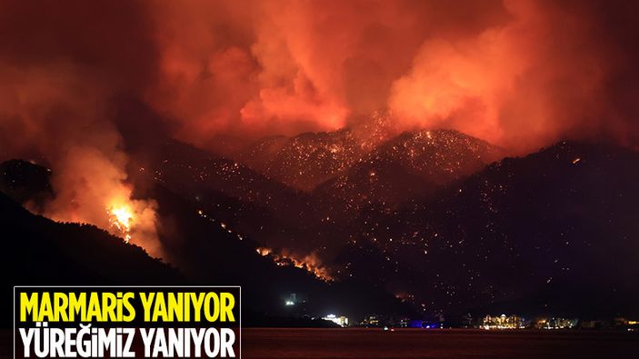Marmaris'teki yangında can kaybı