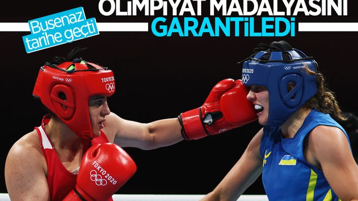 Busenaz Sürmeneli, Tokyo'da yarı finale yükseldi
