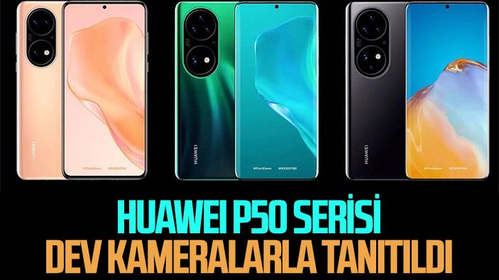 HarmonyOS ile gelen Huawei P50 serisi tanıtıldı: İşte fiyatlar ve özellikler