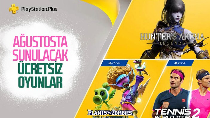 PlayStation Plus Ağustos 2021 ücretsiz oyunları