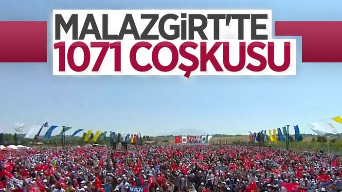 Malazgirt Zaferi’nin 950'nci yıl kutlamalarına yoğun katılım